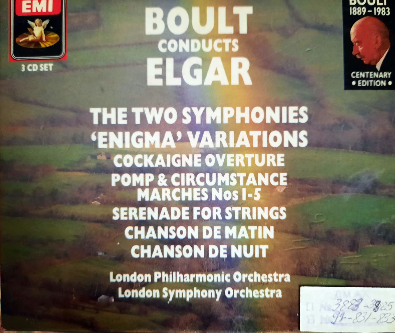 Boult Conduct Elgar