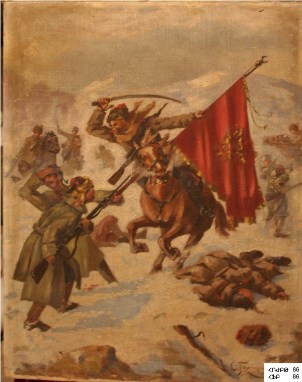 Գեղանկար «Էնվել փաշայի զորքերի ջախջախումը Ղարսի մոտ»