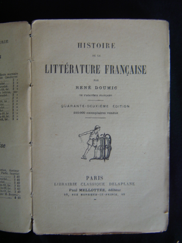 Ֆրանսիական գրականության պատմություն