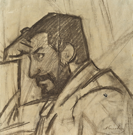Նկարիչ Եղիշե Թադևոսյանի դիմանկարը (կիսադեմից)