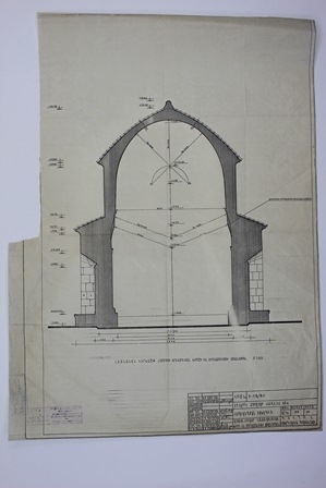 Նախագիծ, ք. Եղվարդ, սբ. Զորավոր եկեղեցի, 7-րդ դ.