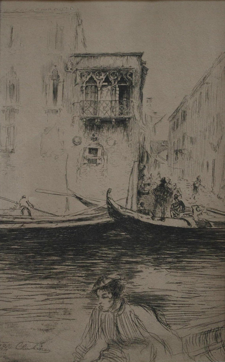 Ֆոսկարի գետը («Իտալական տպավորություններ» գրքի նկարազարդում)