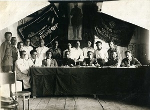 Ղափանի զինկոմիսարիատի աշխատակիցները և բժշկական հանձնաժողովի անդամները 1939 թ.