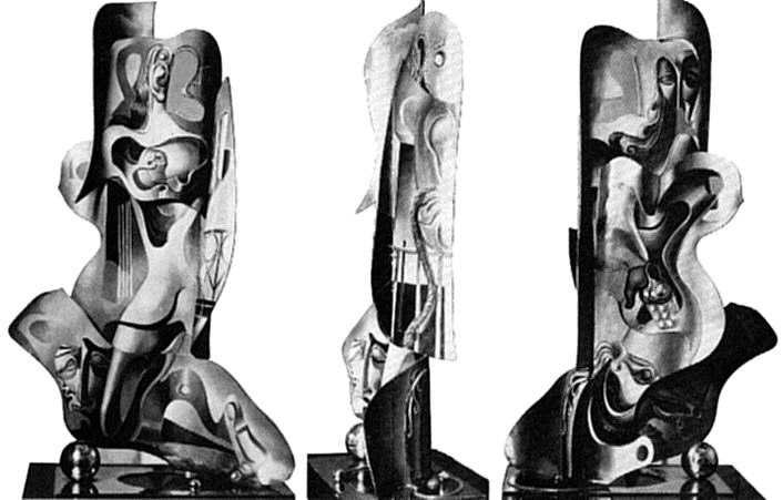 Ե. Քոչարի «Գեղանկարչություն տարածություն մեջ» տարածանկարը՝ երեք դիրքից