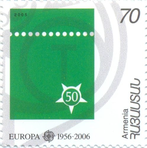 EUROPA. 1956-2006: Կանաչ և մոխրագույն