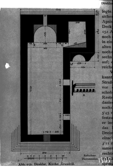 Կառնուտի եկեղեցու հատակագիծը ըստ Թորամանյանի 