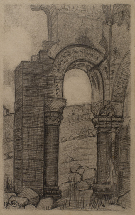 Անի. Տիգրան Հոնենցի եկեղեցու դուռը
