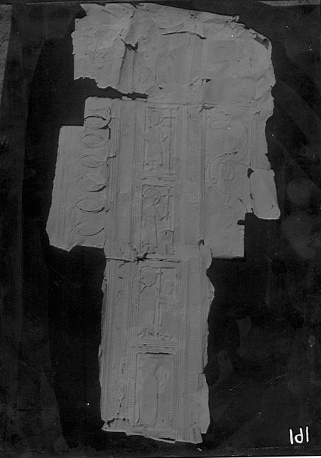 Օձունի Սուրբ Աստվածածին եկեղեցու մահարձան-կոթողի քանդակների արտատիպը 