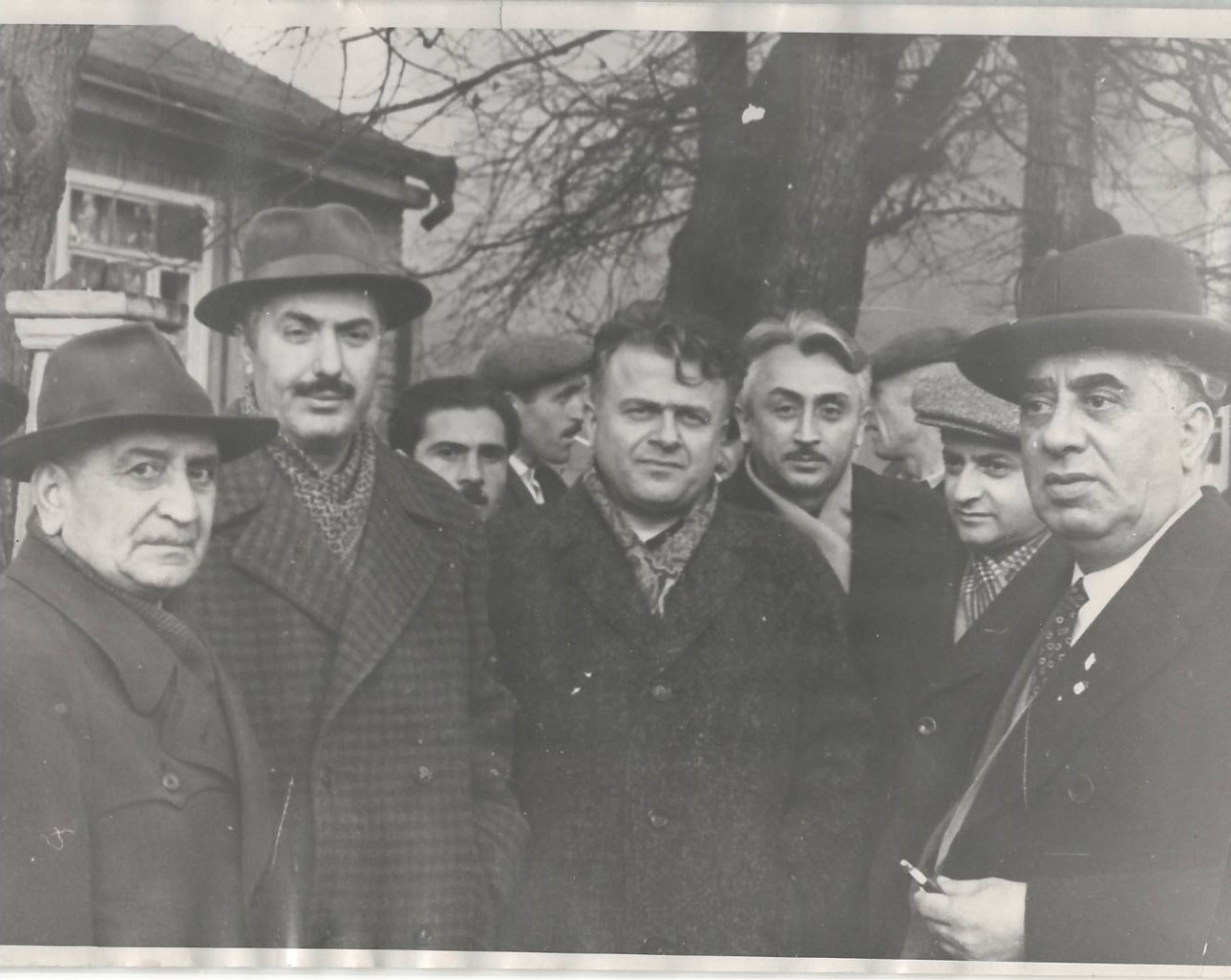 Լուսանկար.Ա.Խաչատրյանը վրաց կոմպոզիտորների հետ 