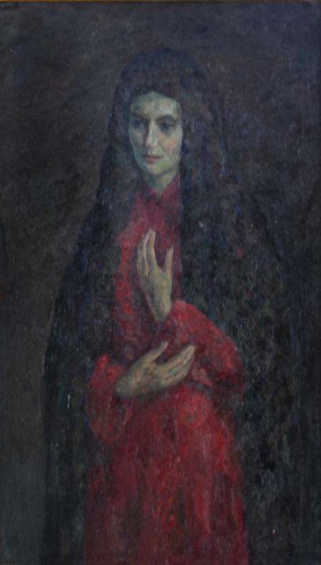 Սև շալովը: Ա.Վ. Շյոկին-Կրոտովայի՝ նկարչի կնոջ, դիմանկարը
