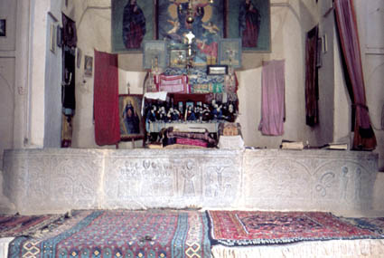 Սանգիբարանի եկեղեցու բեմը