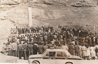 Մեծ հայրենականում զոհված համագյուղացիներին նվիրված հուշարձանի բացումը Կապանի Ճակատեն գյուղում