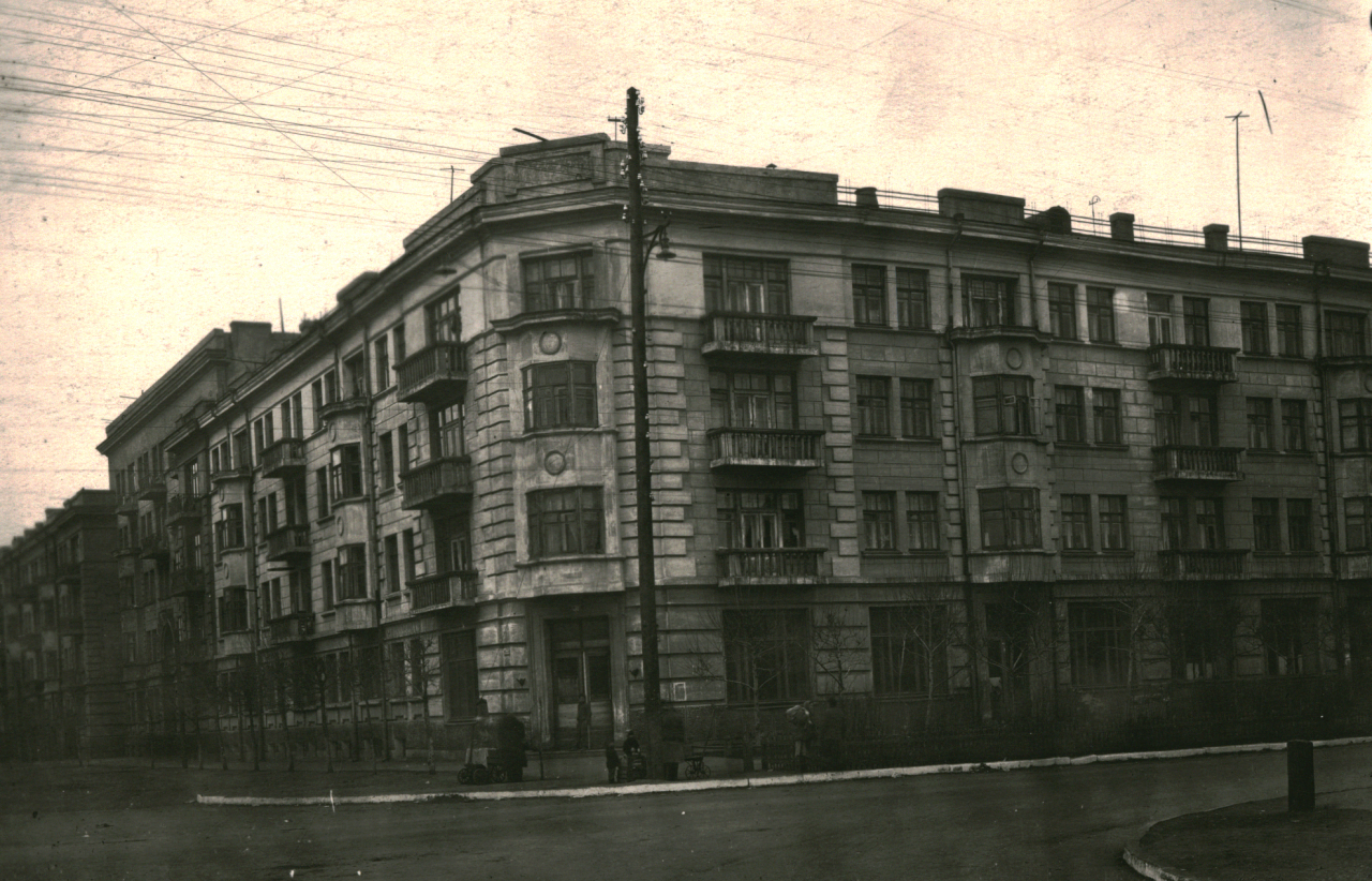 Բնակելի շենք Կրասնոյարսկ քաղաքում ( ընդհանուր տեսք )