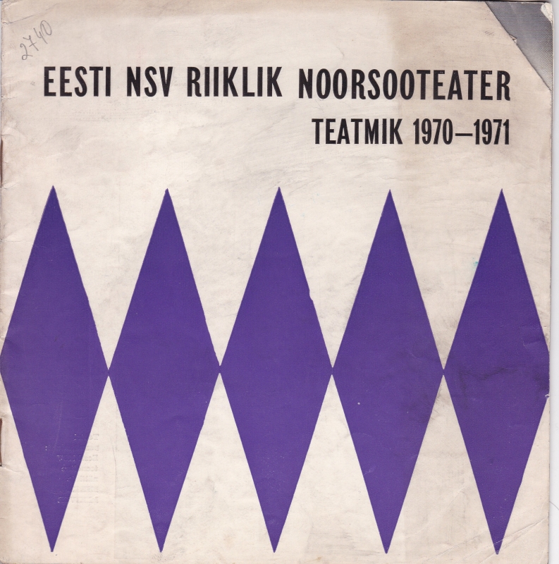 EESTI NSV RIIKLIK NOORSOOTEATER, TEATMIK 1970-1971