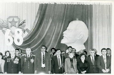 Միջոցառում Կապանում՝ նվիրված ԽՍՀՄ զինված ուժերի 68-ամյակին