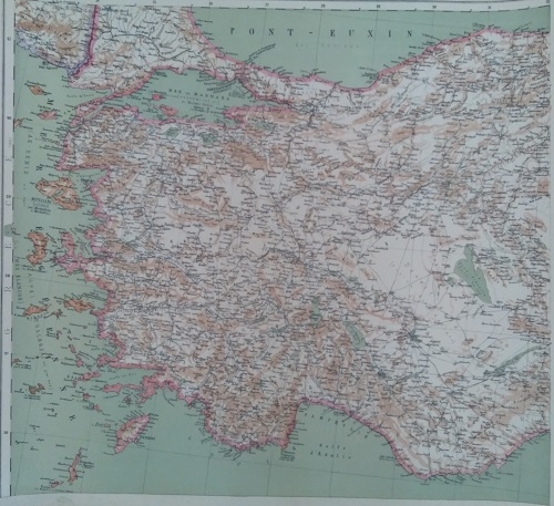 Օսմանյան կայսրության /արևմտյան հատվածի/ քարտեզ
