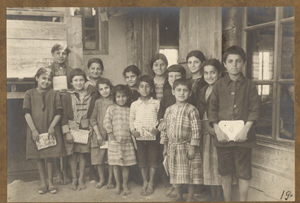 Դպրոցականներ Հալեպի Սուլեյմանիե թաղամասից