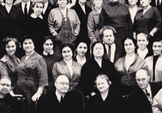 Թամար Շահնազարյանը վոկալիստների համամիութենական խորհրդակցության մասնակիցների հետ