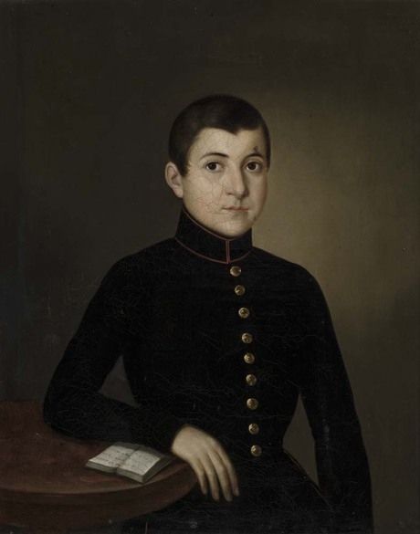 Երիտասարդ Իվան Թամամշյանի դիմանկարը