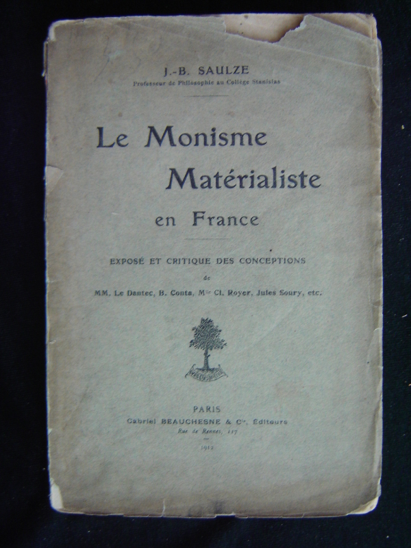 Մատերիալիստական մոնիզմը Ֆրանսիայում