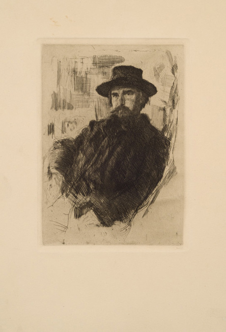 Նկարիչ Վ. Մատեի դիմանկարը