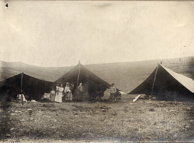 Գնչուների ճամբար Ագարակ գյուղի մոտ