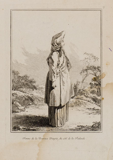 Դեհգրի գավառի կնոջ հագուստը Ֆինլանդիայի մոտ (ալբոմի թերթ)
