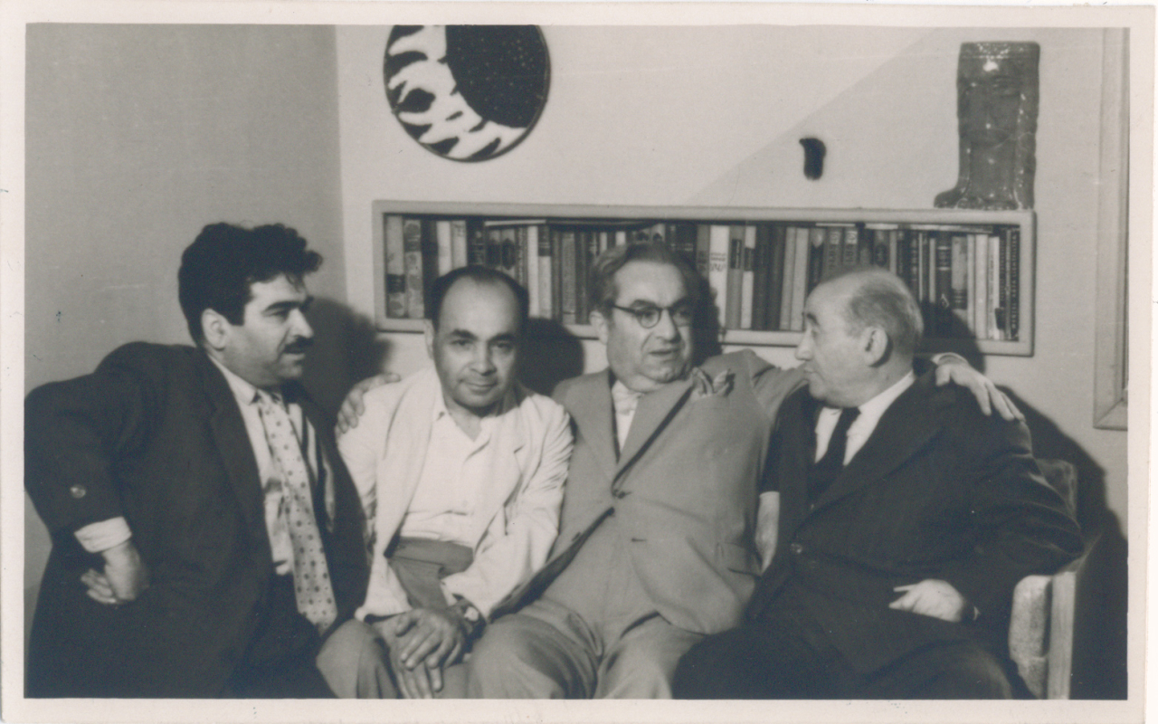  Ձախից աջից՝ Ա.Քոչար, Գ.Քոչար, Ս.Քոչարյան, Մ.Մազմանյան, 1962թ.