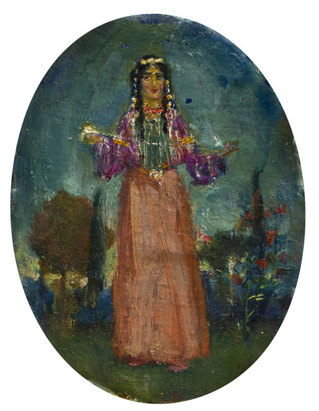 Հայ կինը 11-րդ դարի տարազով