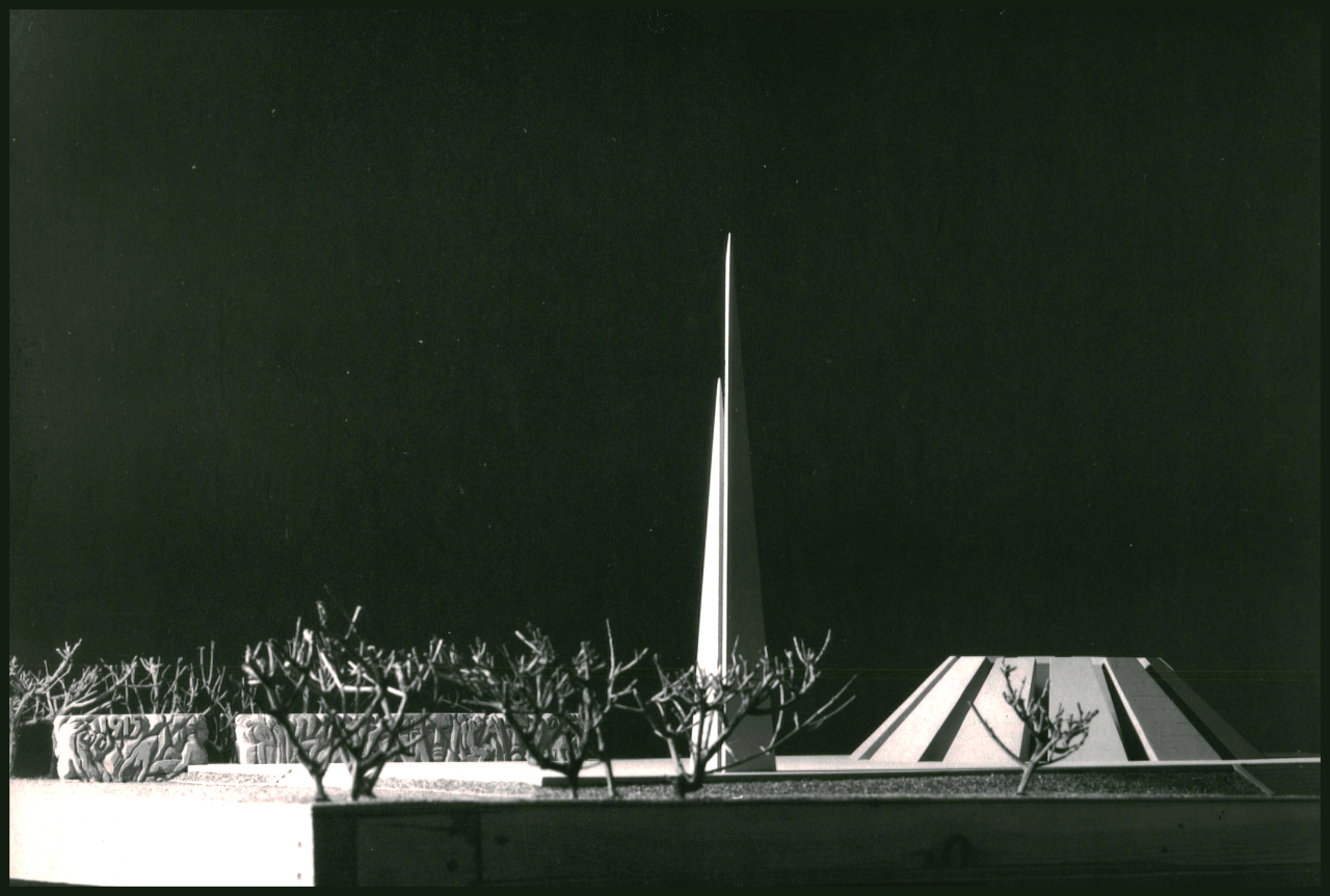 "Եղեռնի" հուշահամալիրը, նախագիծը՝ 1965թ, հուշահամալիրի բացումը՝ 1967թ.