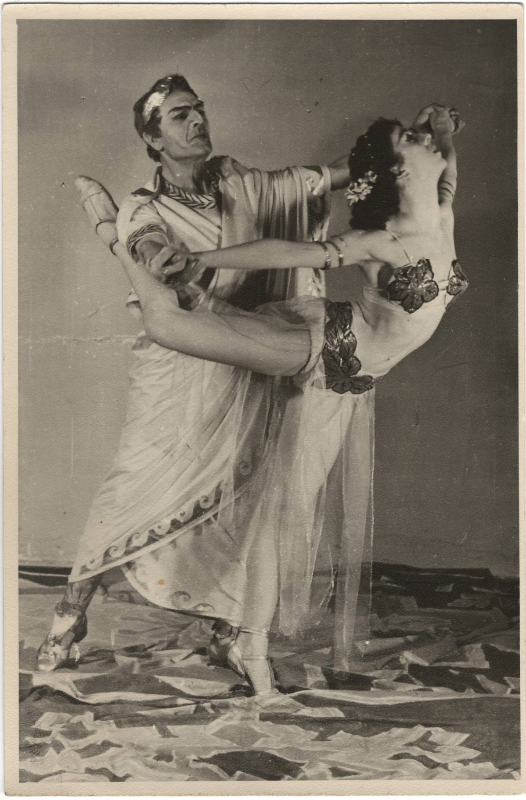 Լուսանկար. Գ. Գեորգիանցը և Ա. Մարիկյանը (բալետի արտիստներ) 