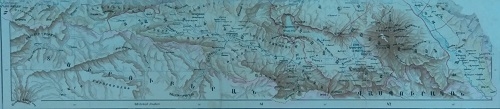 Պատմական Հայաստանի տարածքայի քարտեզ /մի մասը/