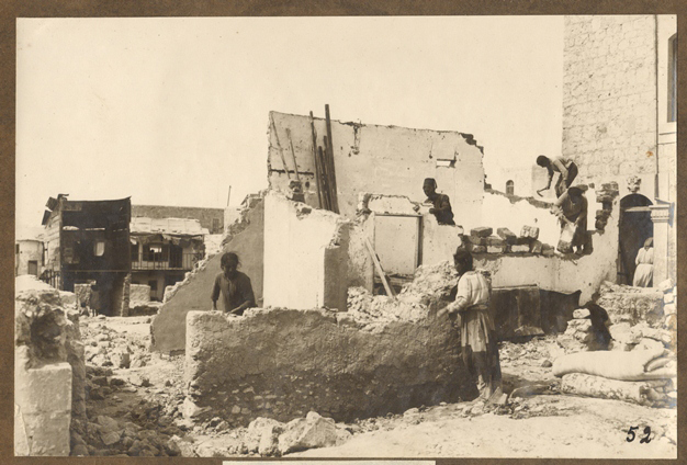 Գաղթականների հին տները Հալեպի Սուլեյմանիե թաղամասում