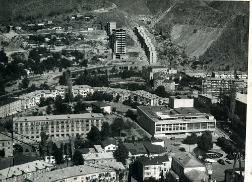 Կապան քաղաքի կենտրոնը  1970-ականներին