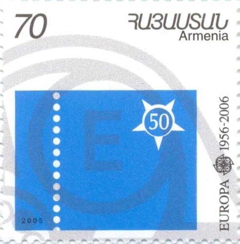 EUROPA. 1956-2006: Կապույտ և մոխրագույն