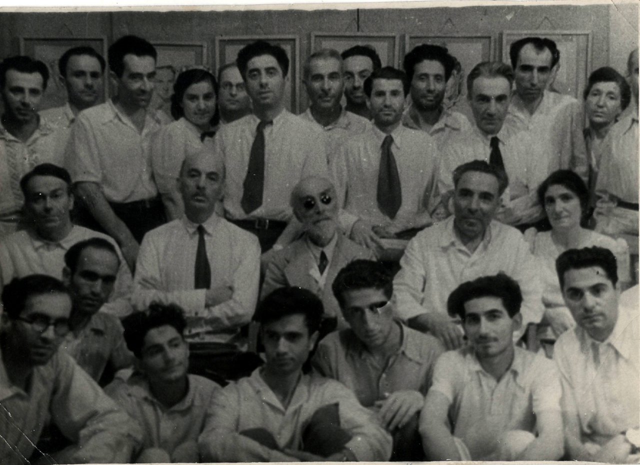 Լուսանկար. Ա. Խաչատրյանը մի խումբ հայ կոմպոզիտորների և երաժշտագետների հետ