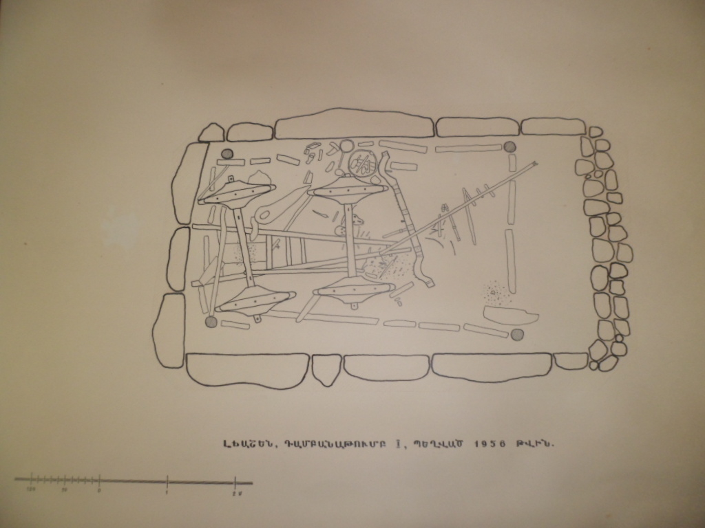 Գծապատկեր՝ Լճաշենի թիվ 1 դամբարանաթմբի