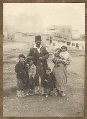 Գաղթականների ընտանիք Հալեպի Սուլեյմանիե թաղամասում