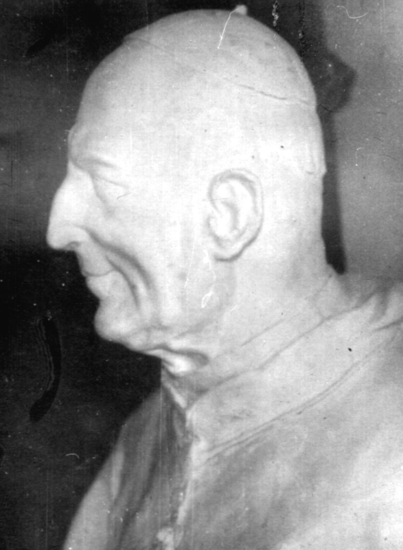 Ե. Քոչարի կերտած «Կարդինալ Լաֆոնտենի» կիսանդրին, Վենետիկ, 1960-70-ականներ