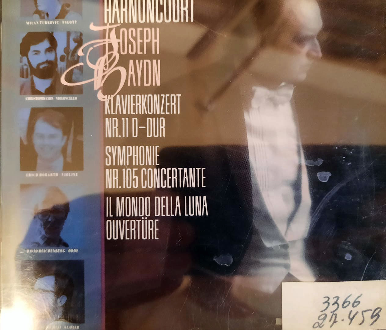 Կոնցերտ դաշնամուրի համար No 11, D-dur, Սիմֆոնիա No 105, B-dur«Concertante», նախերգանք «Il Mondo de la Luna» օպերայից