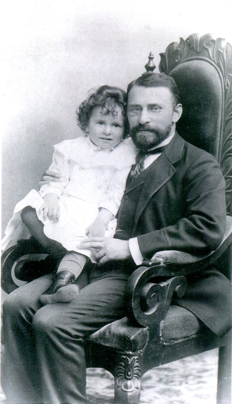 Հենրի Մորգենթաուն մանկահասակ որդու հետ 