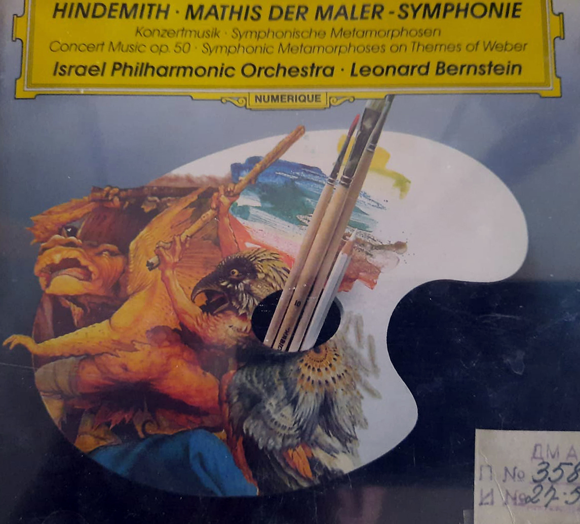 Սիմֆոնիա «Նկարիչ Մատիսը», կոնցերտային երաժշտություն լարային և փողային գործիքների համար, Վեբերի թեմաների սիմֆոնիկ կերպարանափոխություն