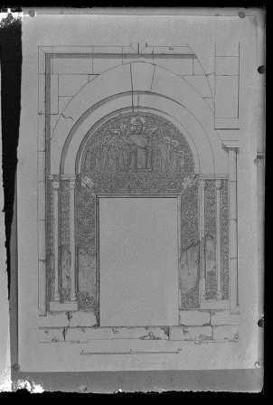 Հովհաննավանք. Կաթողիկե եկեղեցու արևմտյան մուտքի չափագրությունը