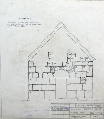 Նախագիծ, Հաղարծին վանական համալիր,  XI -XII դդ.