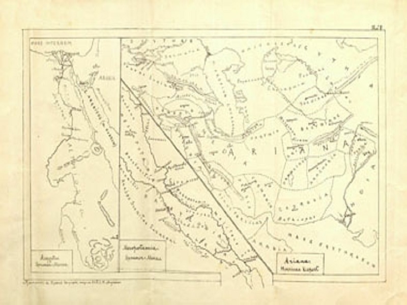Aegyptus,  Mesopotamia, Ariana. Таблица I.