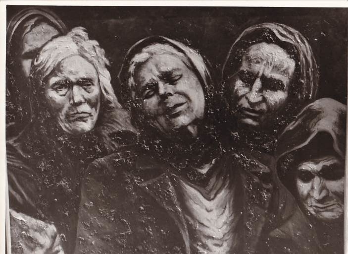 Գեորգի Թովմասյանի «Որդեկորույս մայրեր» գեղ. գործի լուսանկարը