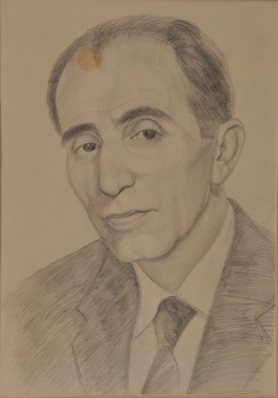 Կոմպոզիտոր, երաժշտագետ Արամ Քոչարյանի դիմանկարը