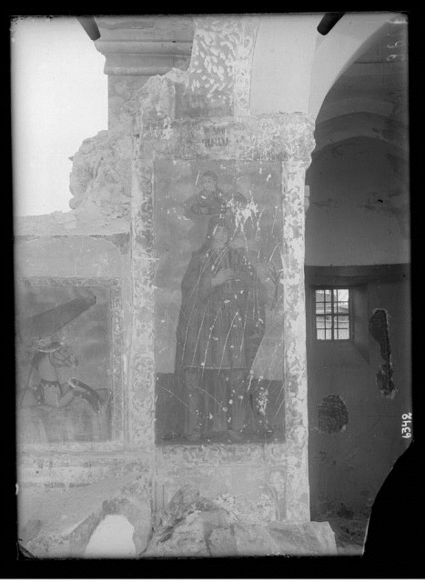 Որմնանկար Կաթողիկե (Սուրբ Աստվածածին) եկեղեցու ներսում