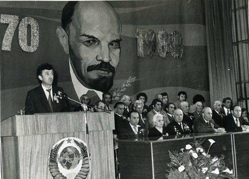 Հանդիսավոր նիստ ՝ նվիրված խորհրդային կարգերի հաստատման 70-րդ տարեդարձին