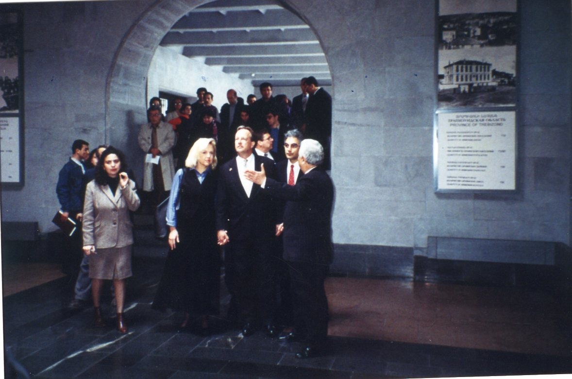 Օտարերկրացի հյուրերը Հայոց ցեղասպանության թանգարանում